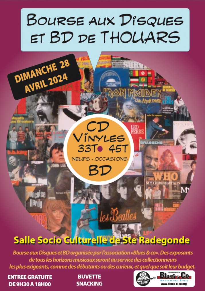 Bourse aux disques et BD Thouars